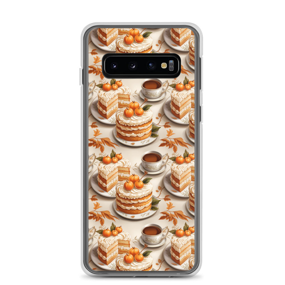 Clear Case for Samsung® Fall Fashion Autumn Spice and Pumpkin Pie