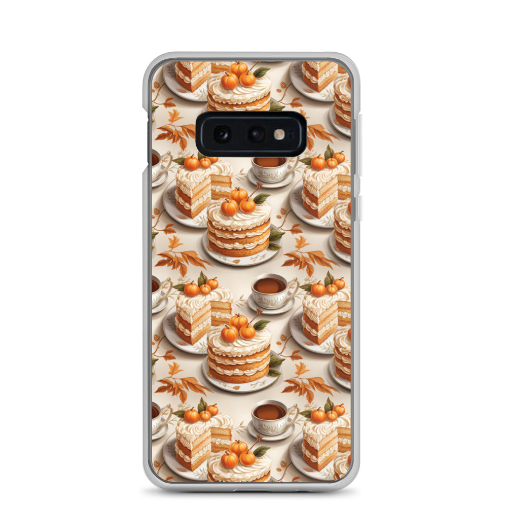 Clear Case for Samsung® Fall Fashion Autumn Spice and Pumpkin Pie