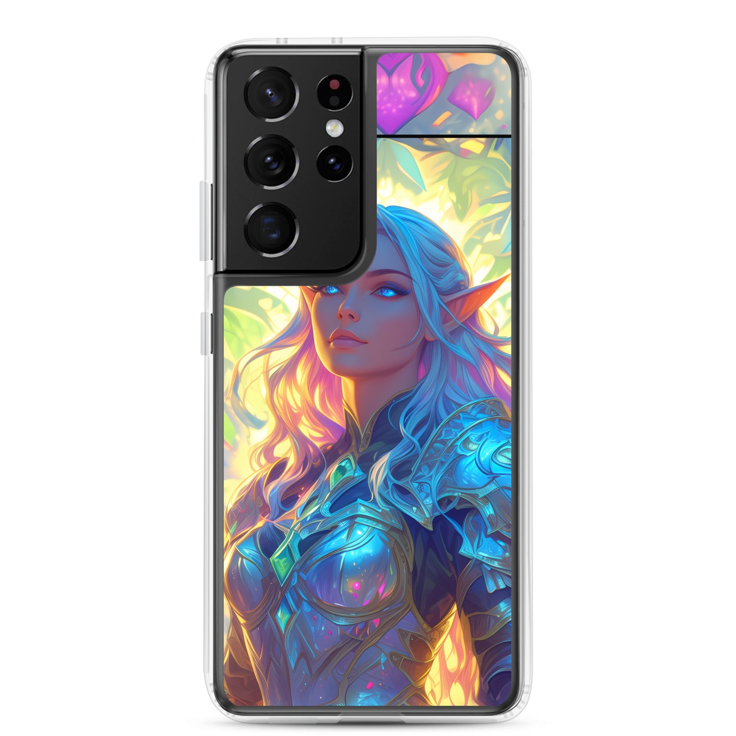 Clear Case for Samsung® Half-Elf Cleric #2