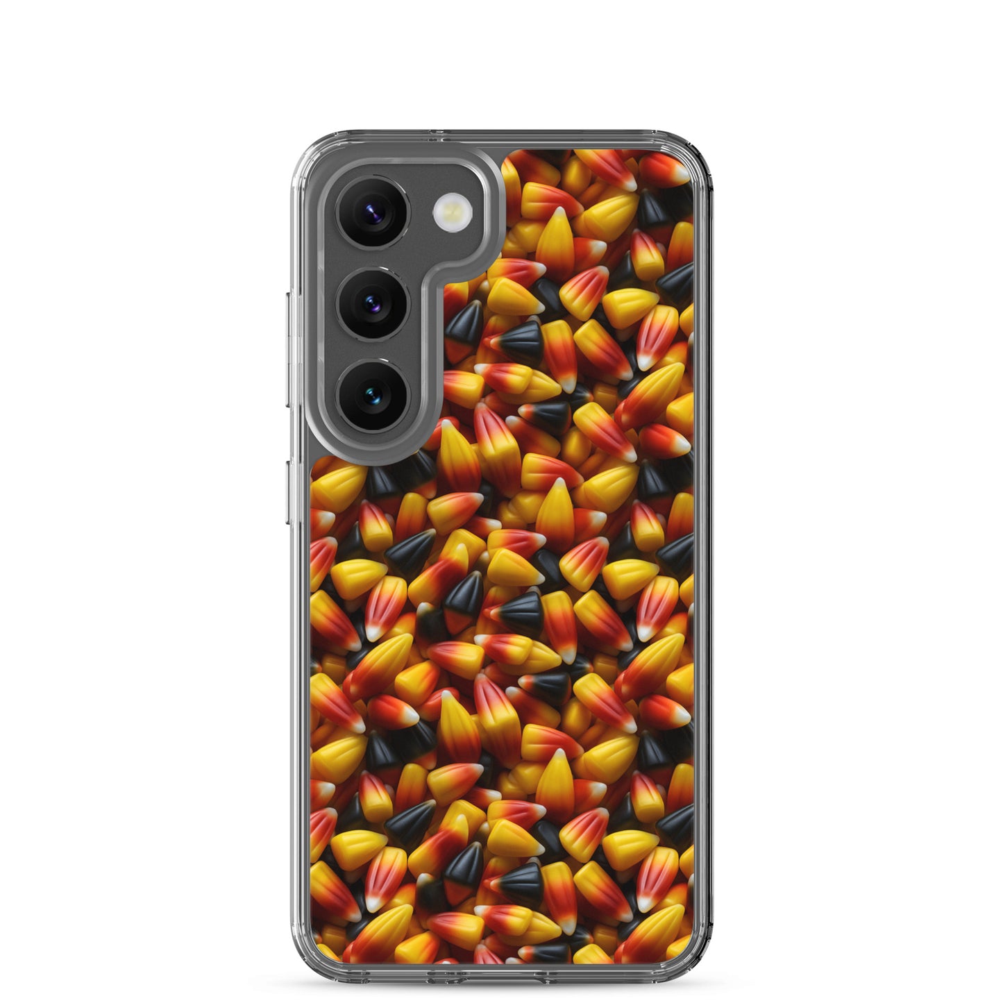 Clear Case for Samsung® Halloween Candy Corn #3