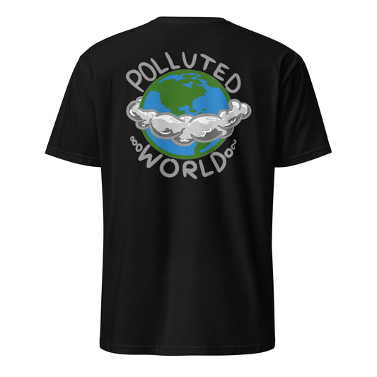 T-Shirt Polluted World Logo