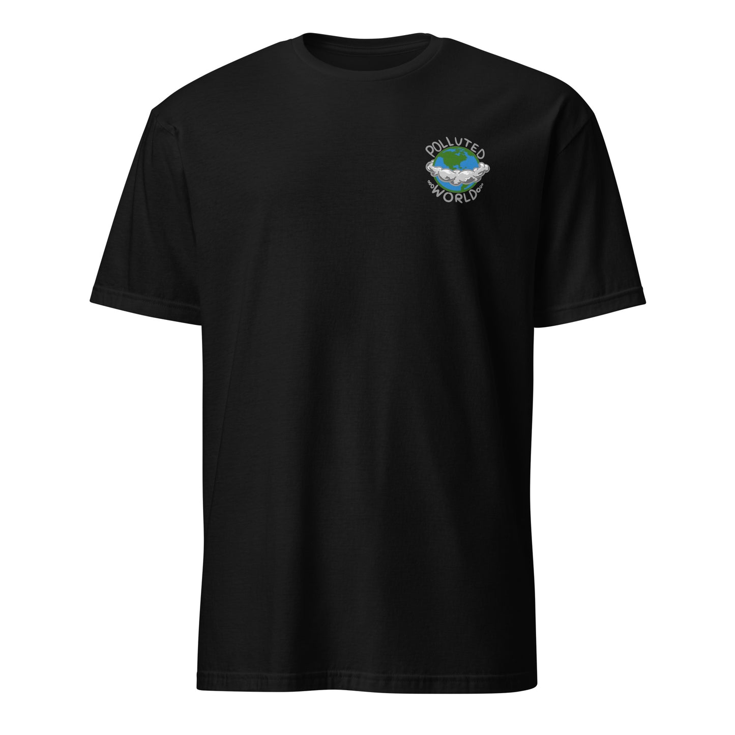 T-Shirt Polluted World Logo