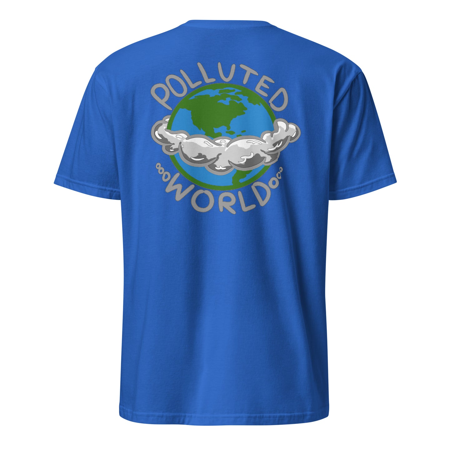 T-Shirt Polluted World Logo