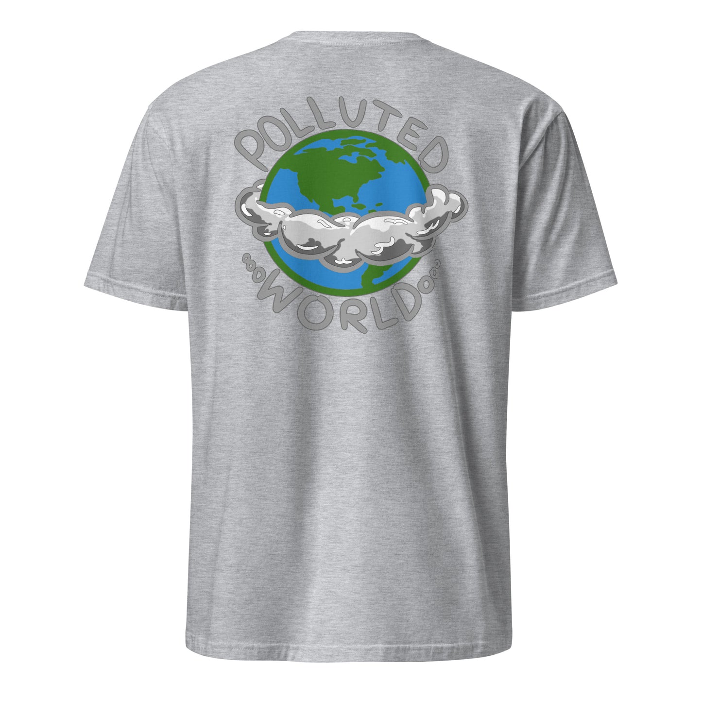 T-Shirt Polluted World Logo