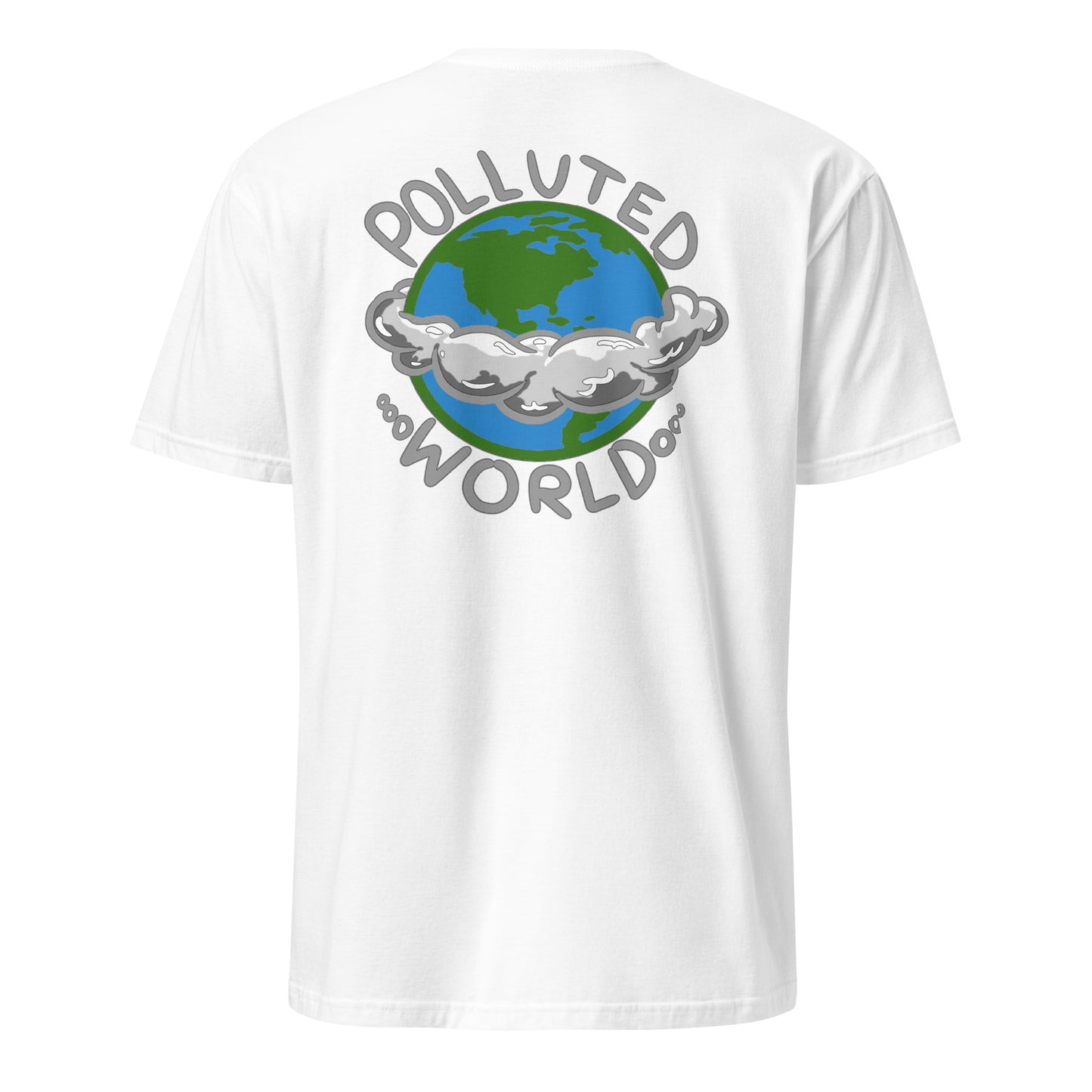 T-Shirt Polluted World Logo
