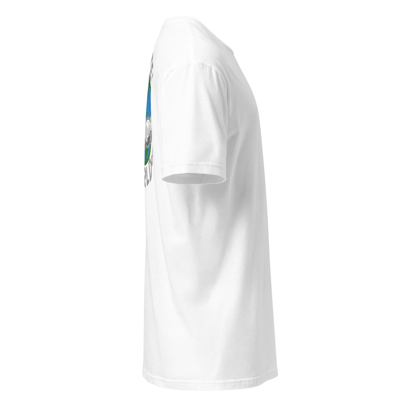 T-Shirt Polluted World Logo